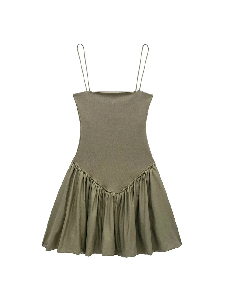 Custodia® | Popelin-Minidress Mit Puff��rmeln