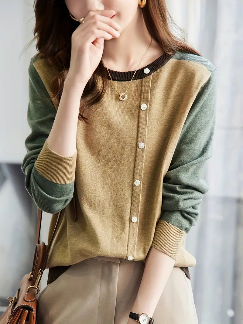 Carla® | Stylish color block vest