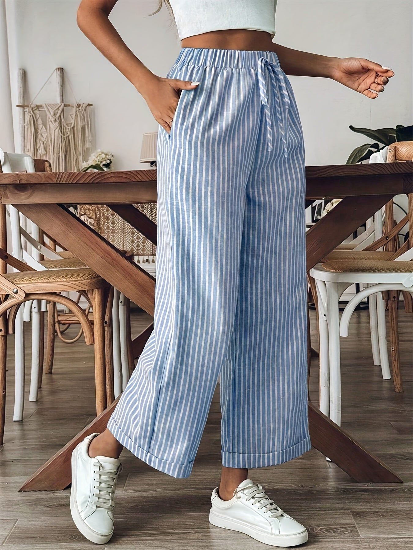 Dawn® | Striped trousers