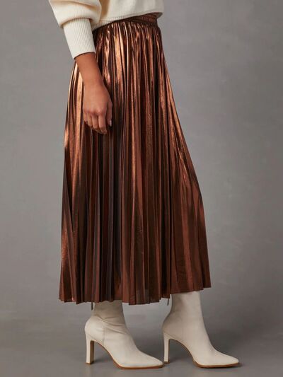 Cintia® | Pleated midi skirt