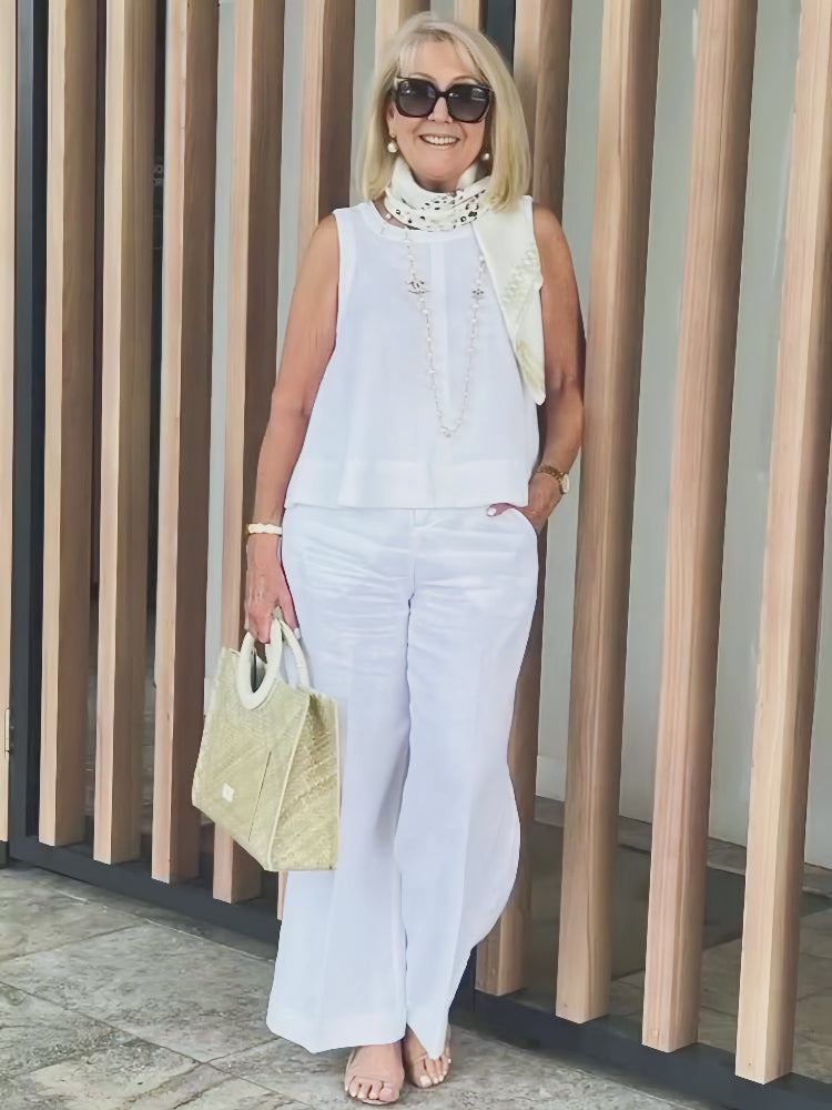 Aricia® | Cotton Linen Trouser Suit