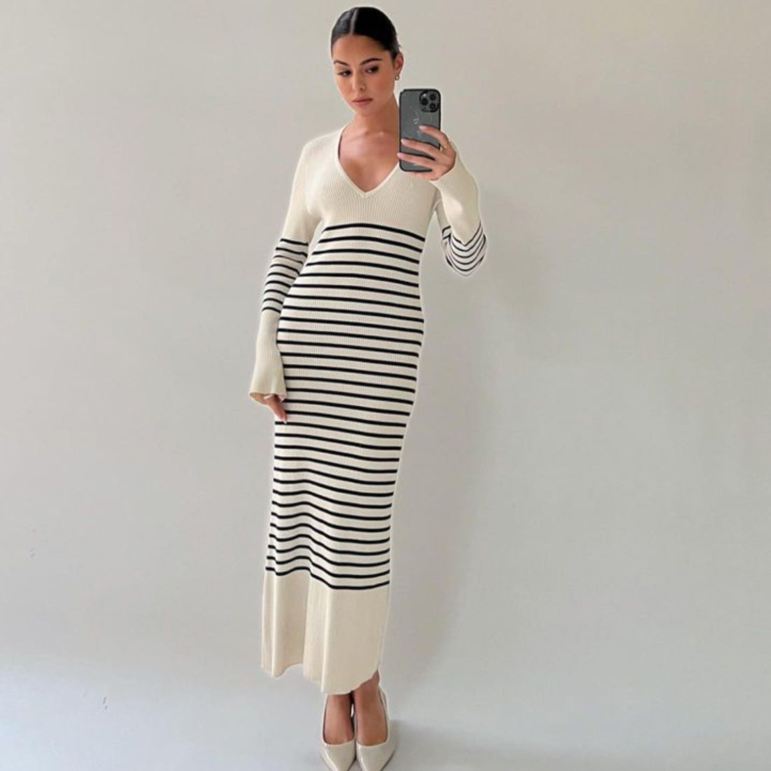 Blythe® | Striped long dress