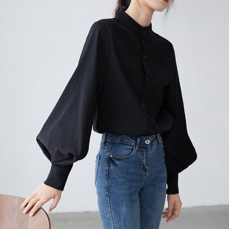 Barbara® | Aria long sleeve puff shirt
