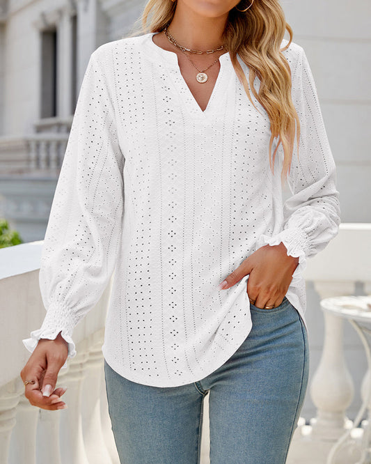 Aurora® | Women's blouse V-neck