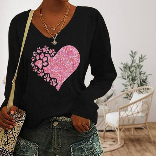 Clotilde | Casual winter sweater for women black