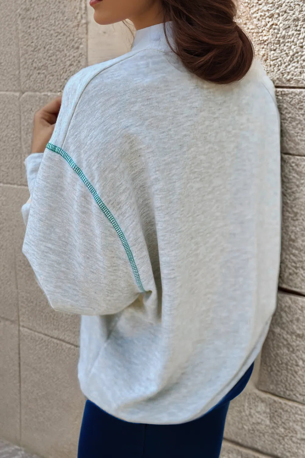 Consuelo® | Pickleball sweatshirt with a crew neck and dropped shoulders