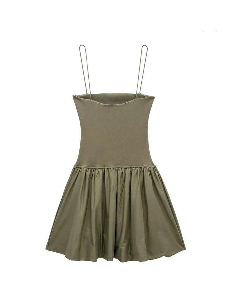 Custodia® | Popelin-Minidress Mit Puff��rmeln
