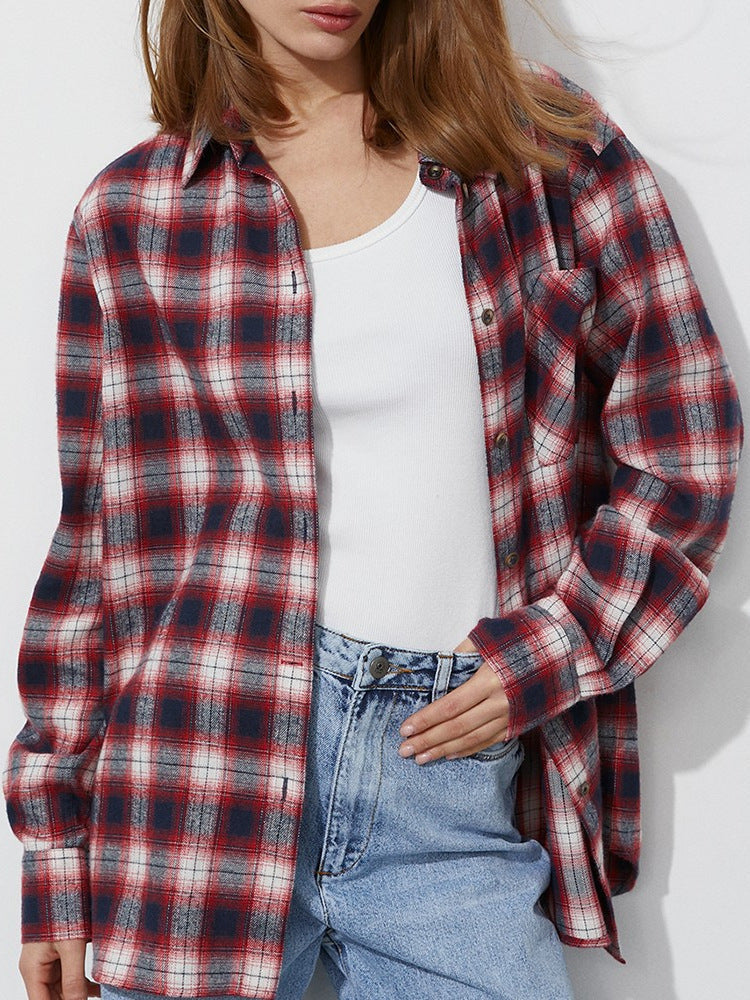 Beatriz® | Revoir checked shirt for women