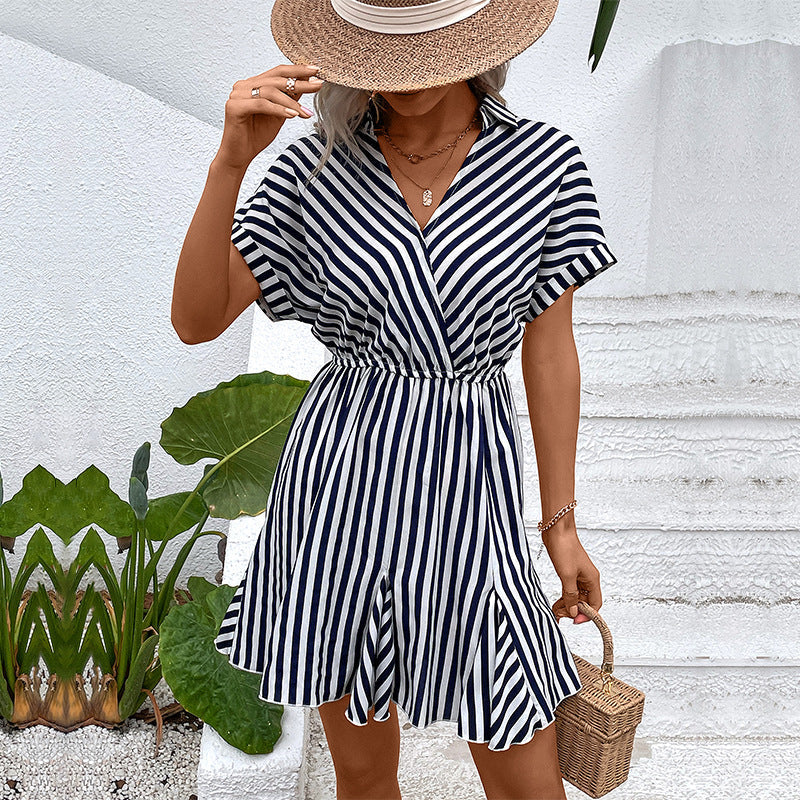 Carmen® | Short dress with stripes