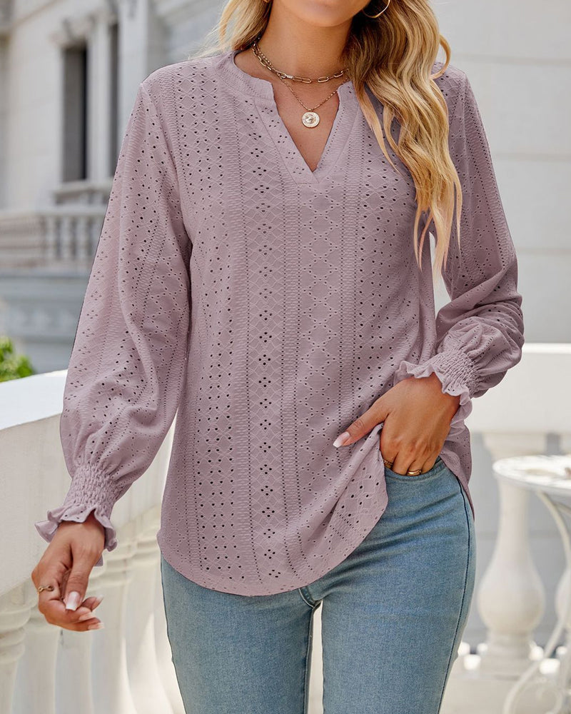 Aurora® | Women's blouse V-neck