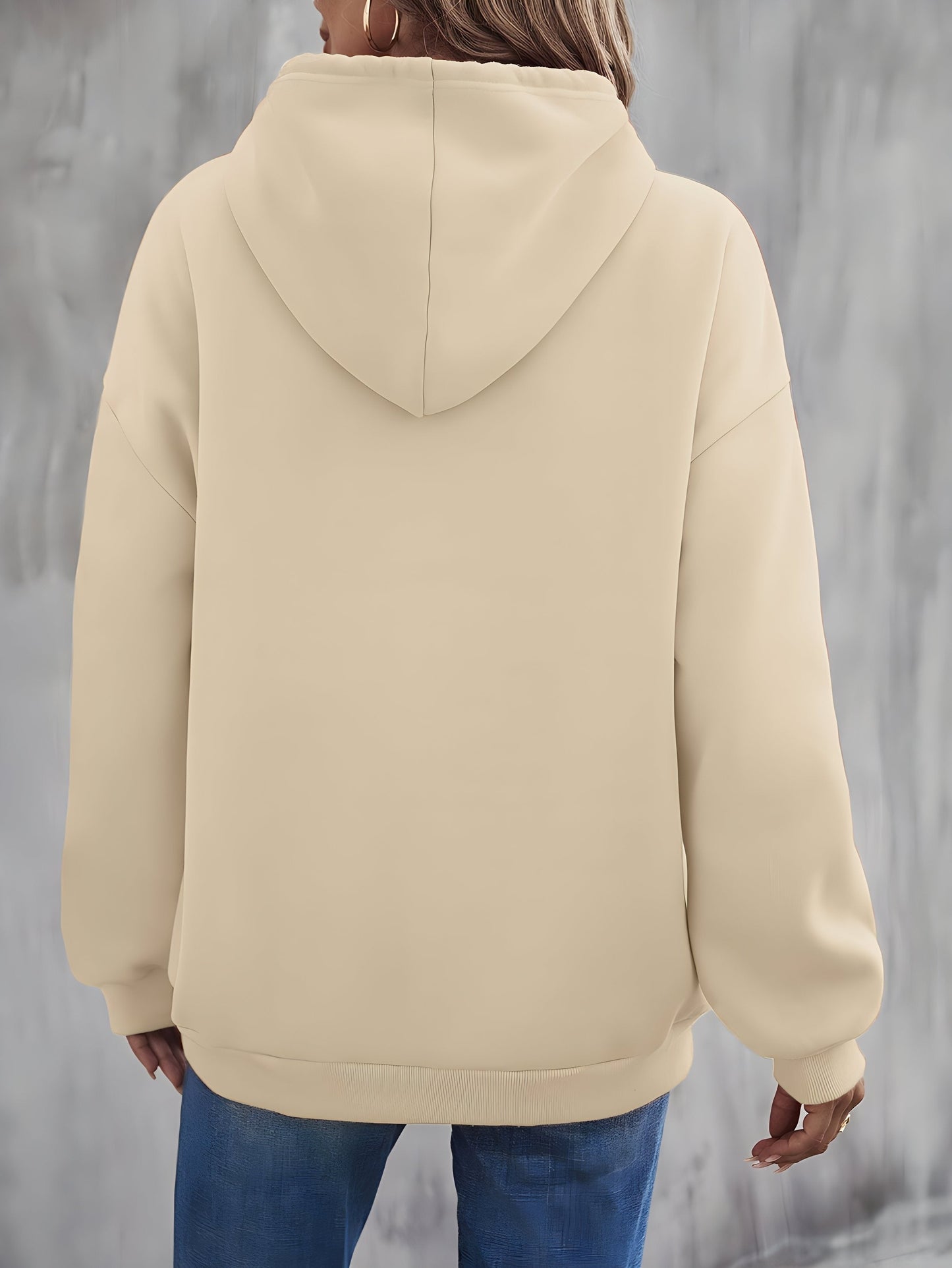 Elisa® | New York print drawstring hoodie