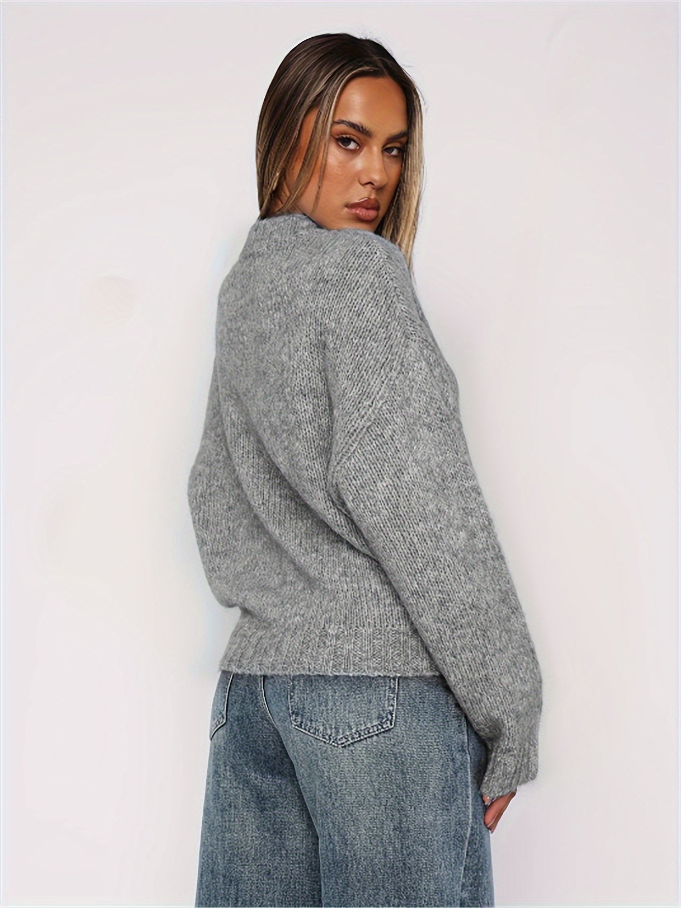 Antonella® | Casual turtleneck sweater for women