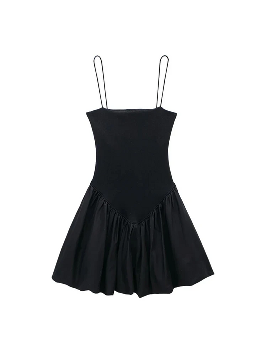 Custodia® | Popelin-Minidress Mit Puff��rmeln