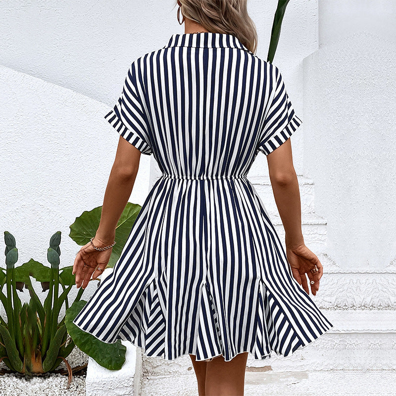 Carmen® | Short dress with stripes