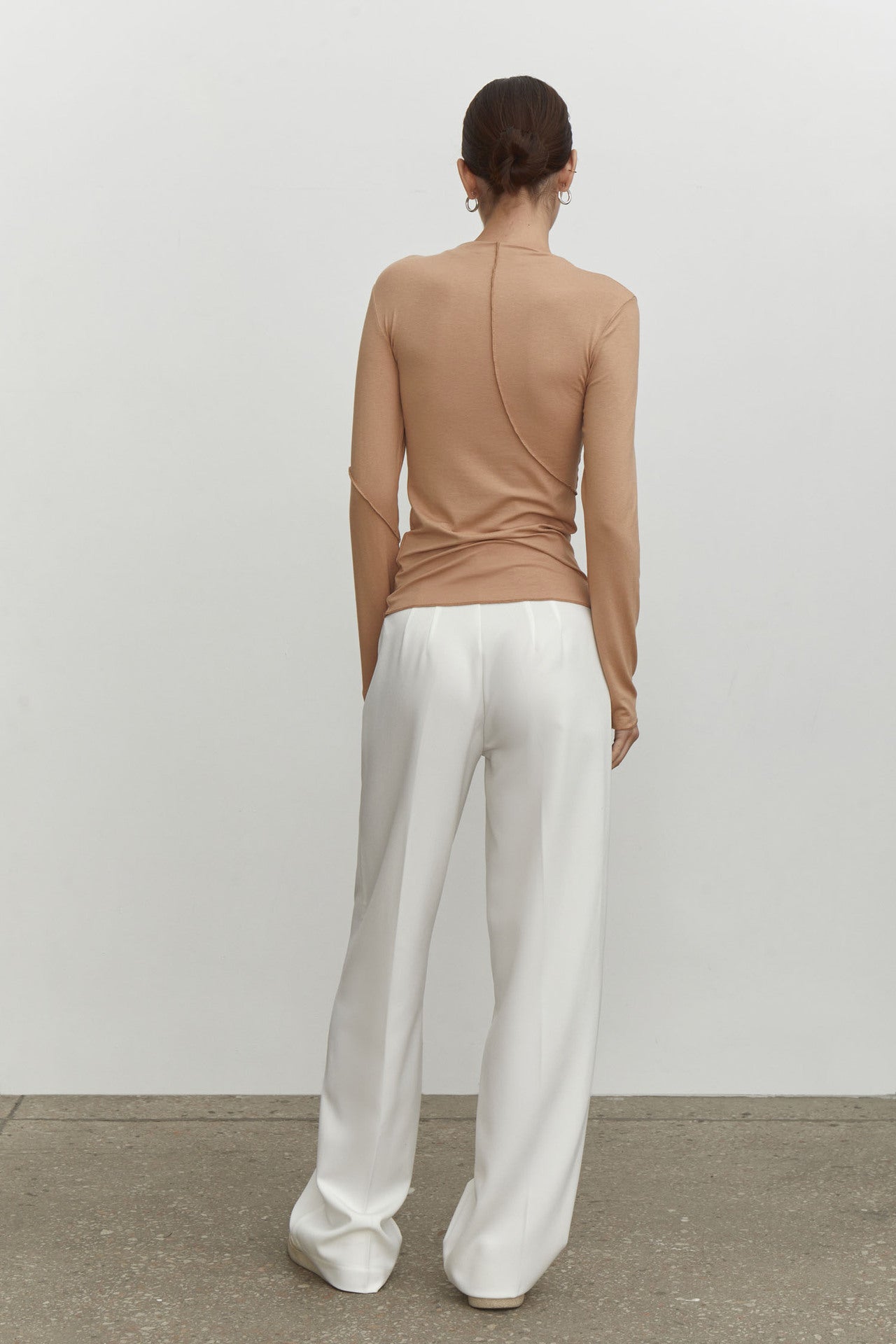 Carina® | High-necked long-sleeved blouse from Doux