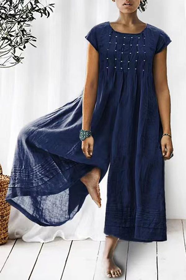 Calista® | Elegant short sleeve jumpsuits for women
