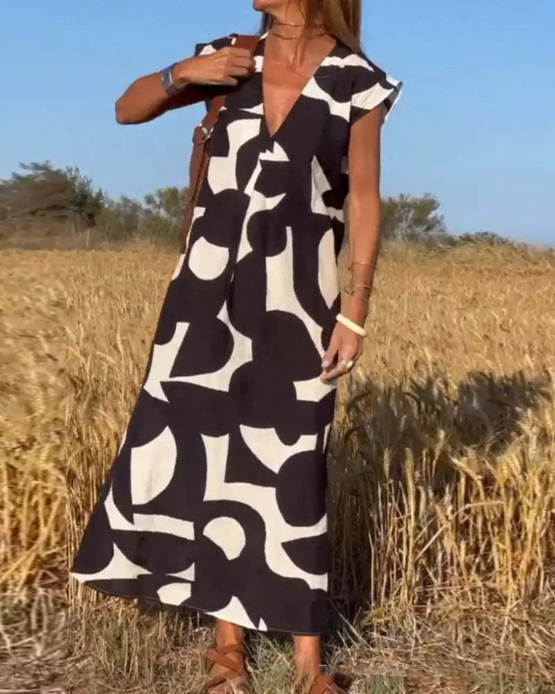 Dayana® | Babet V-neck wrap dress