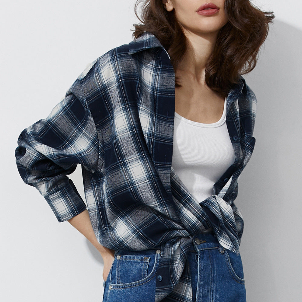 Beatriz® | Revoir checked shirt for women