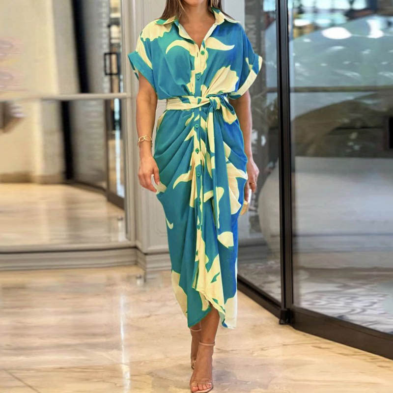 Eliana® | Shirt dress with lace print