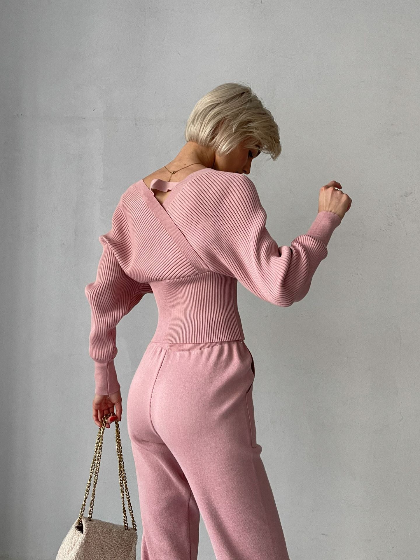 Ava® | Jenni off shoulder top and pants set
