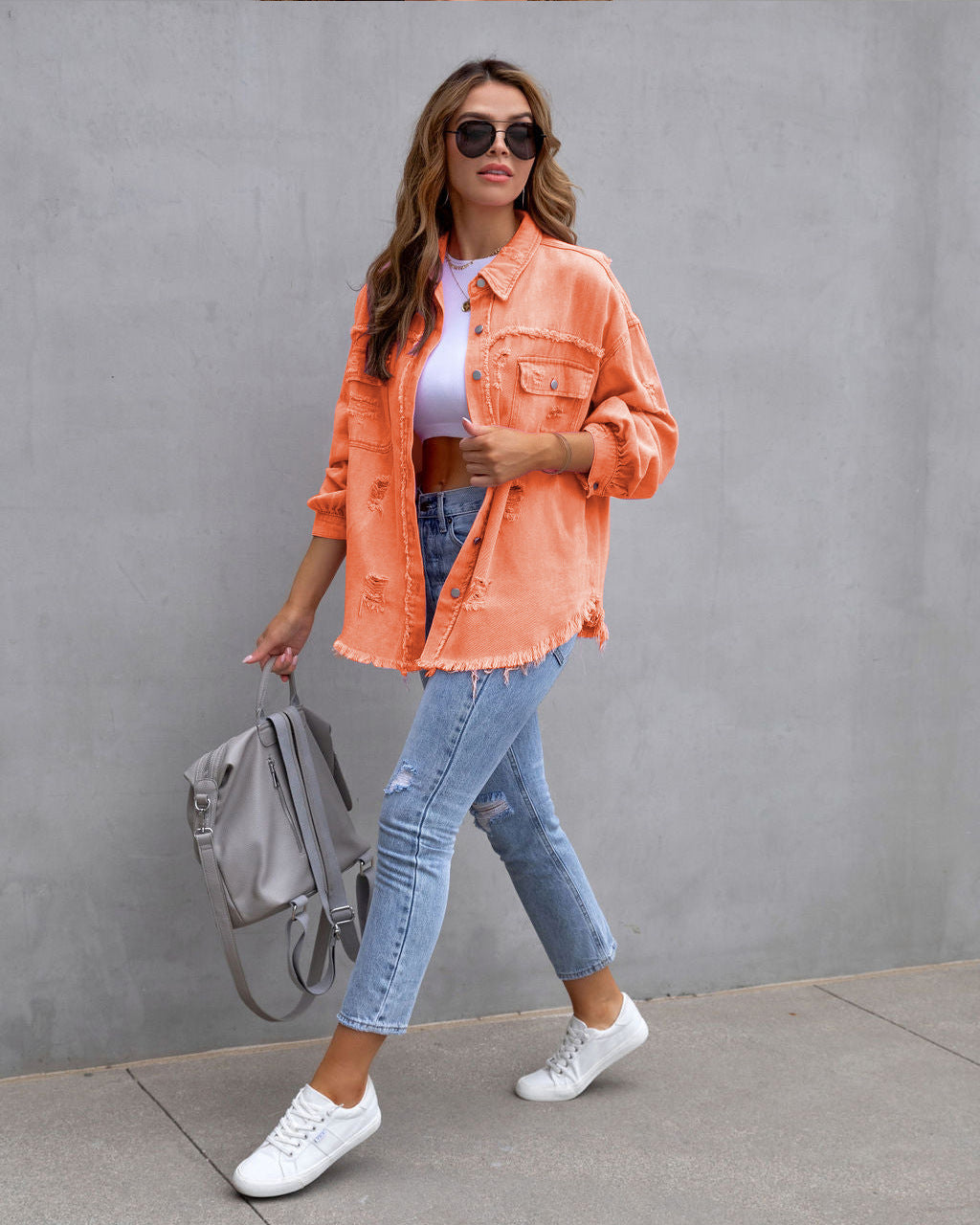 Aranza® | colored denim jacket