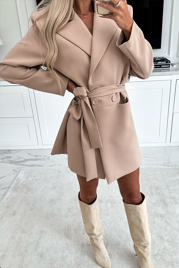 Dafne® | OLESYA LONG BEIGE JACKET