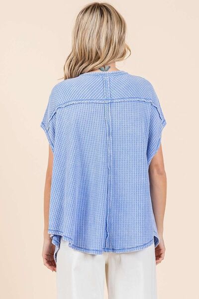 Barbara® | Knitted oversized top with a pointed hem