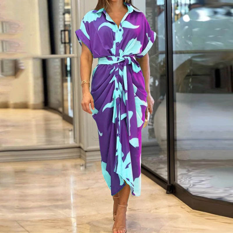Eliana® | Shirt dress with lace print