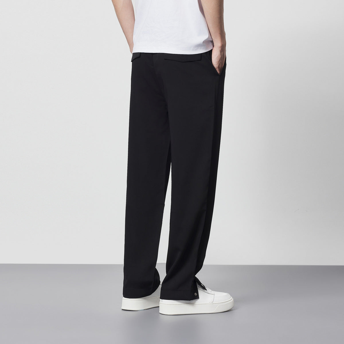 Samuel | Men's Pleated Wide Leg Pants