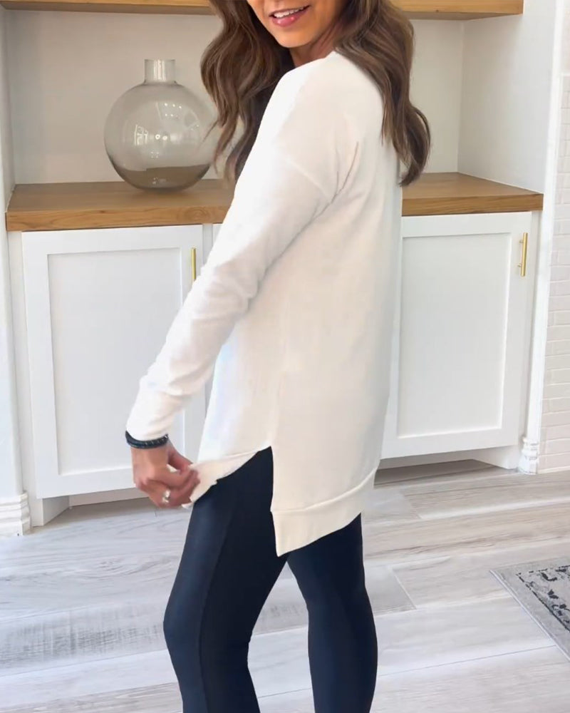Celeste | sleeved top