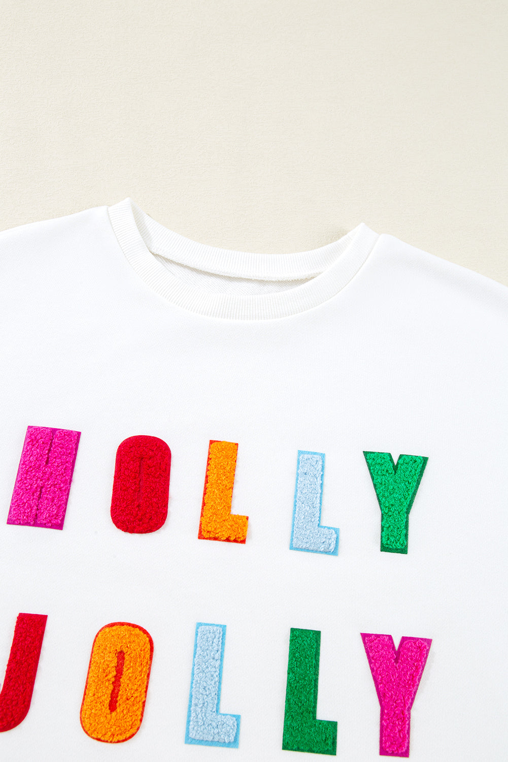 Elin® | Holly Jolly graphic long sleeve top