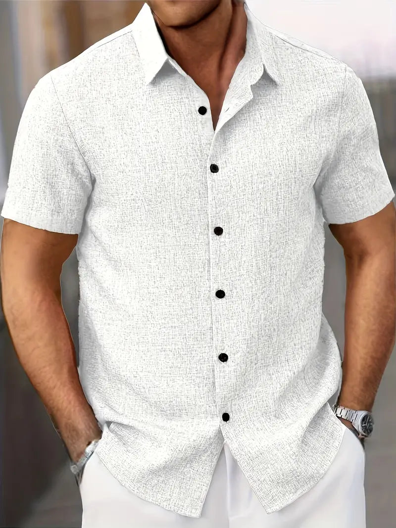 Trey | Classic Short Sleeve Shirt for Men