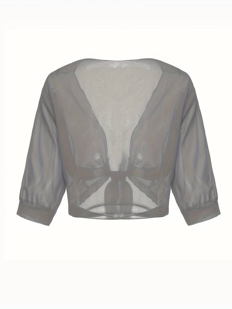 Betsabé® | Stylish Spring Blouse With An Open Front