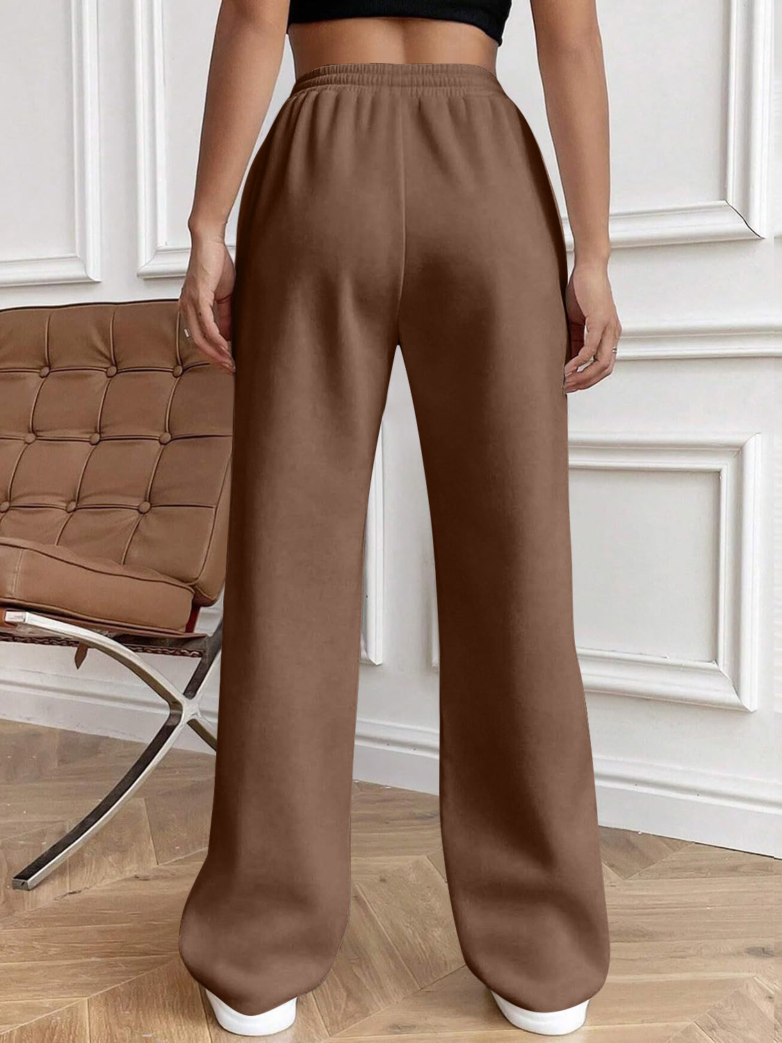 Amelia® | Pants with drawstring and elastic waistband and pockets