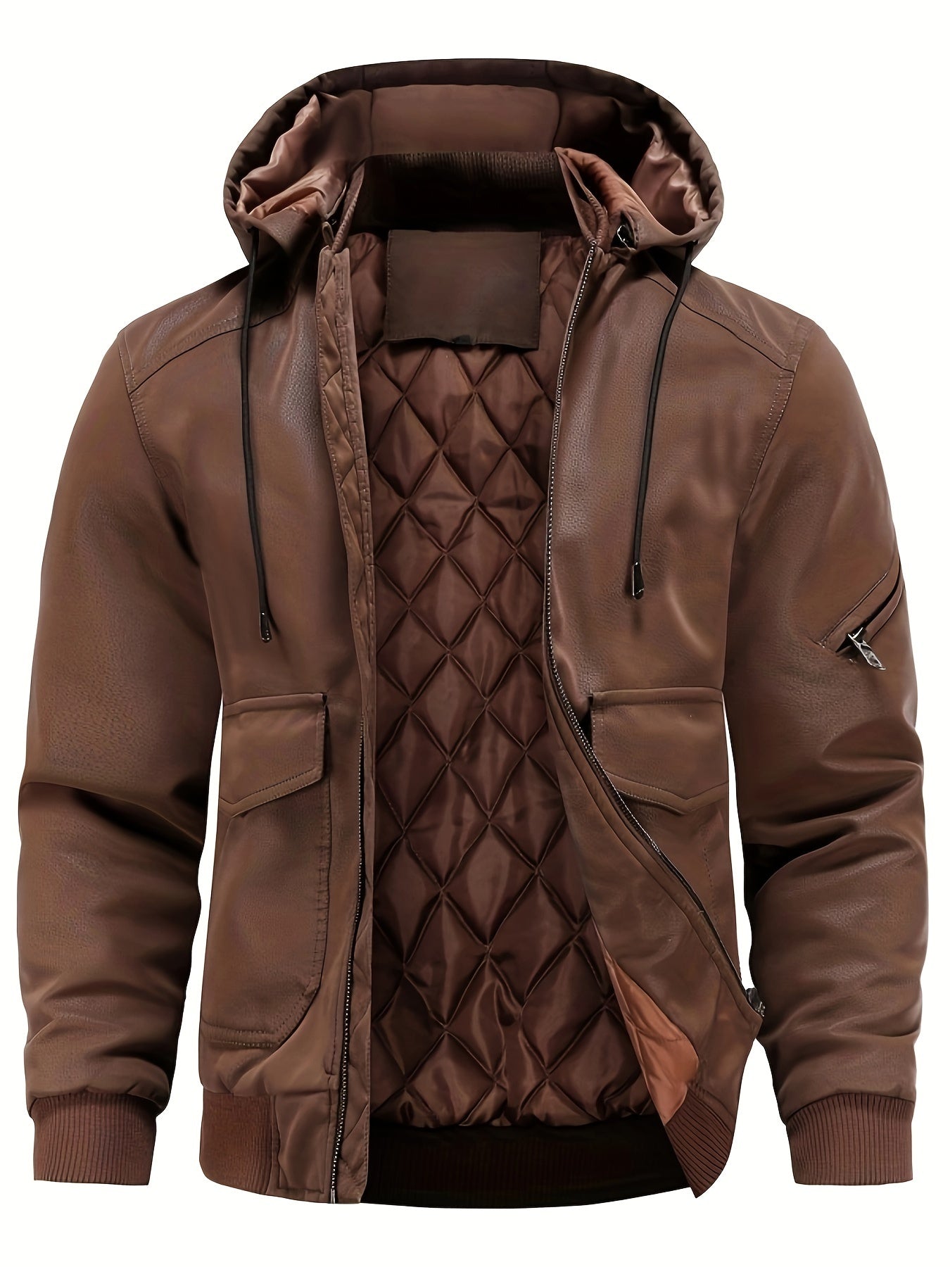 Kyle | Men's Hooded Bomber Jacket