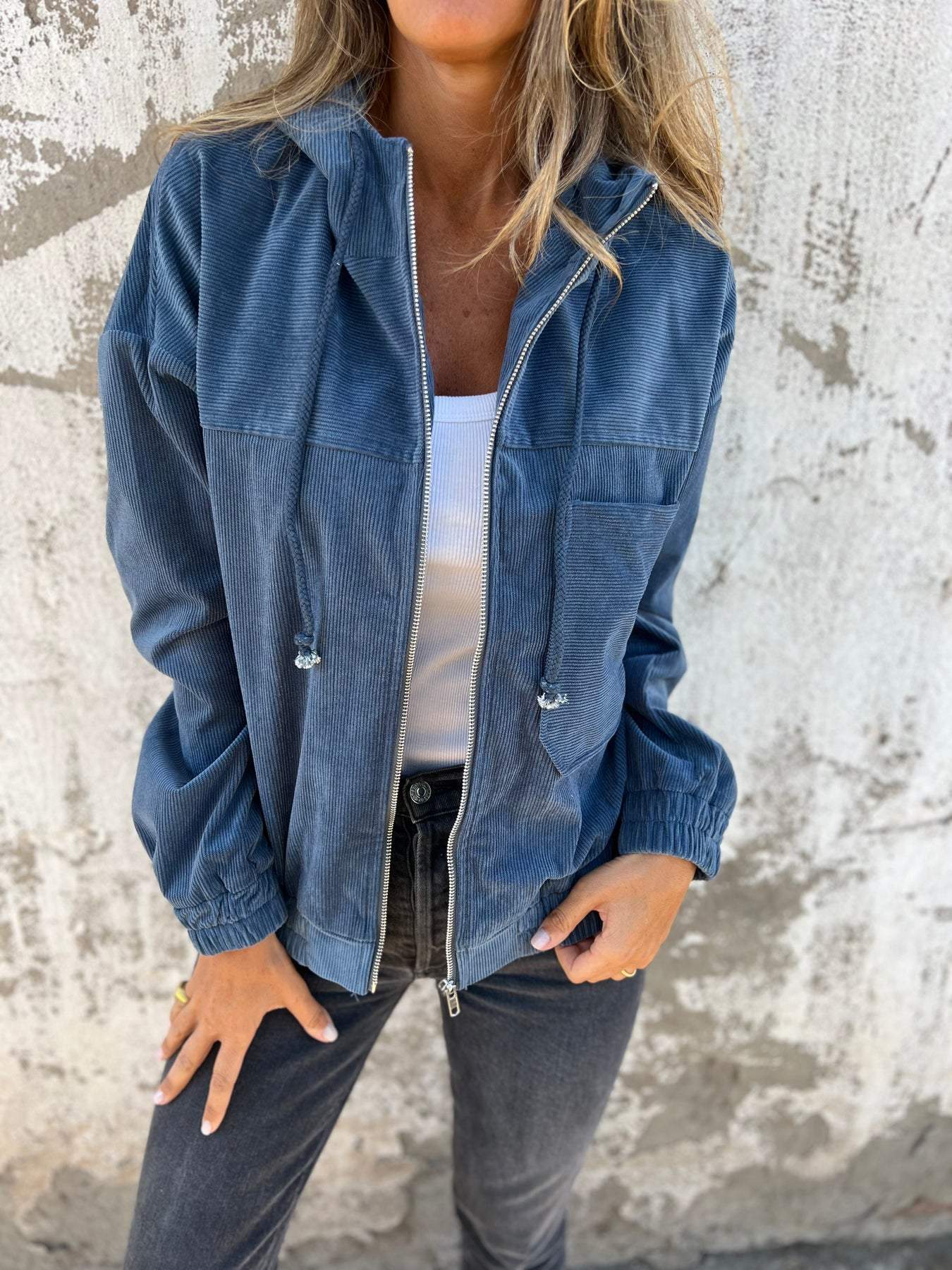 Belén® | Casual jacket with hood and zip