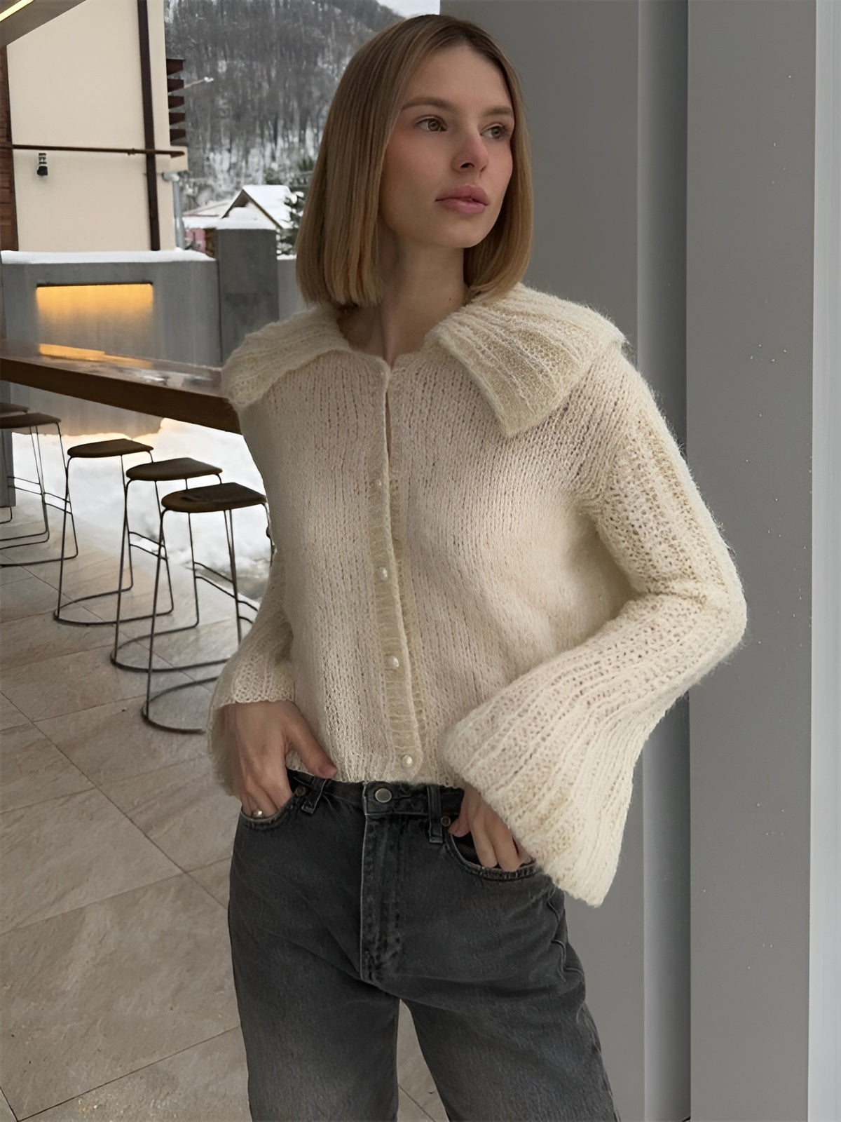 Delia® | Tossy cardigan