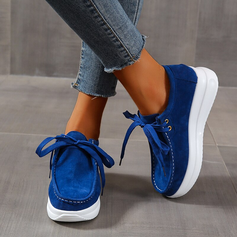 Claudia® | Stylish Thick Suede Shoes