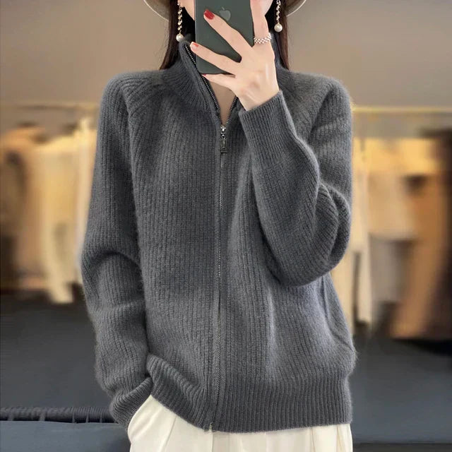 Diana® | Wool vest with zip