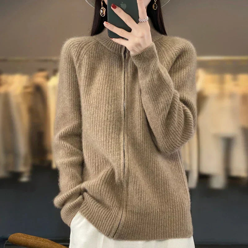 Diana® | Wool vest with zip