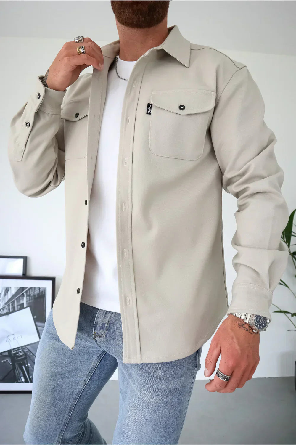Elijah | Stylish Casual Overshirt