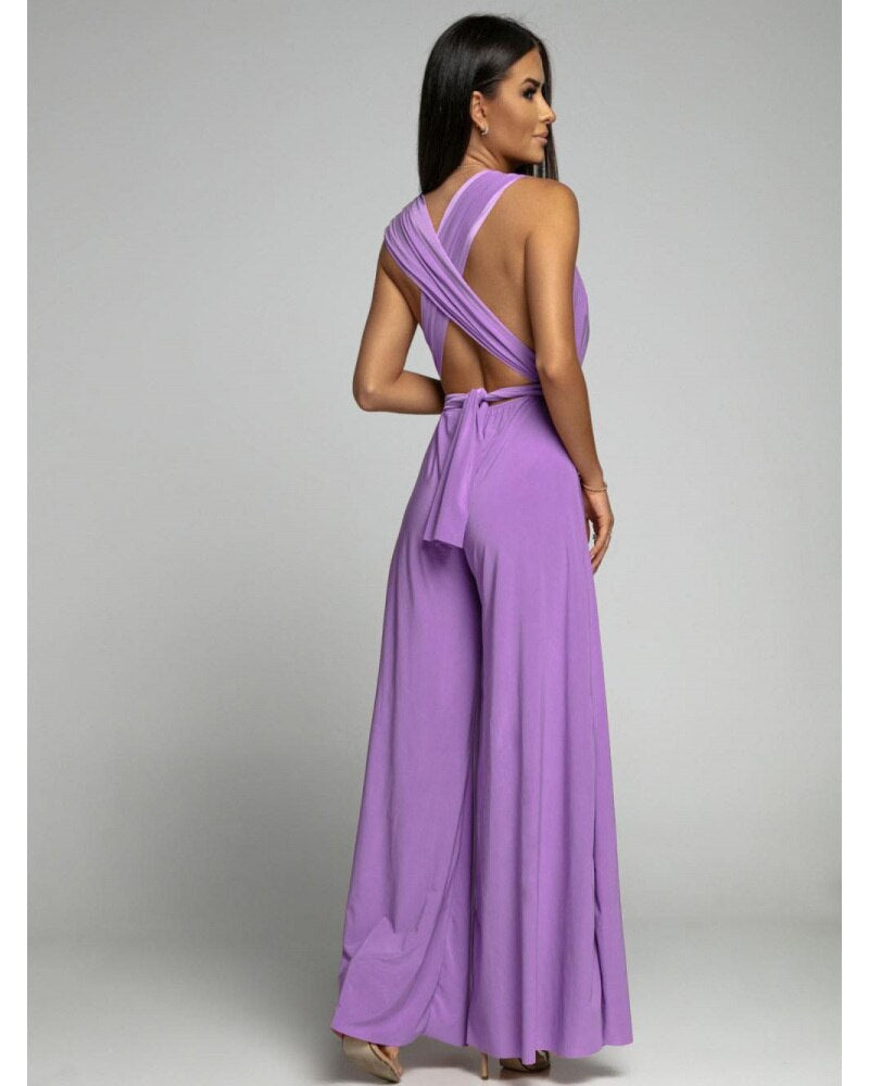 Aranza® | Stylish V-neck jumpsuit for summer