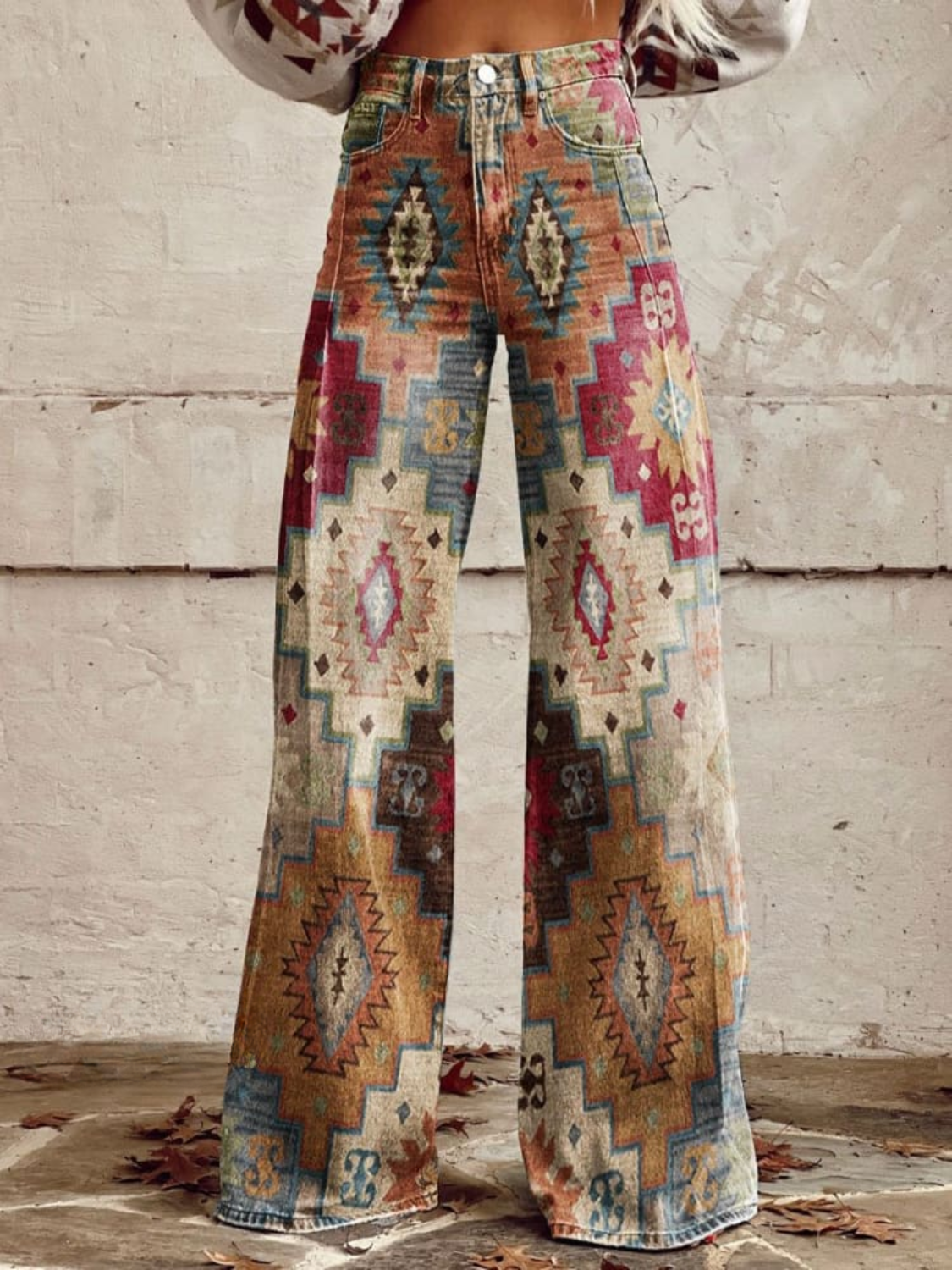 Daniela® | Pantaloni Vintage Boho Baggy
