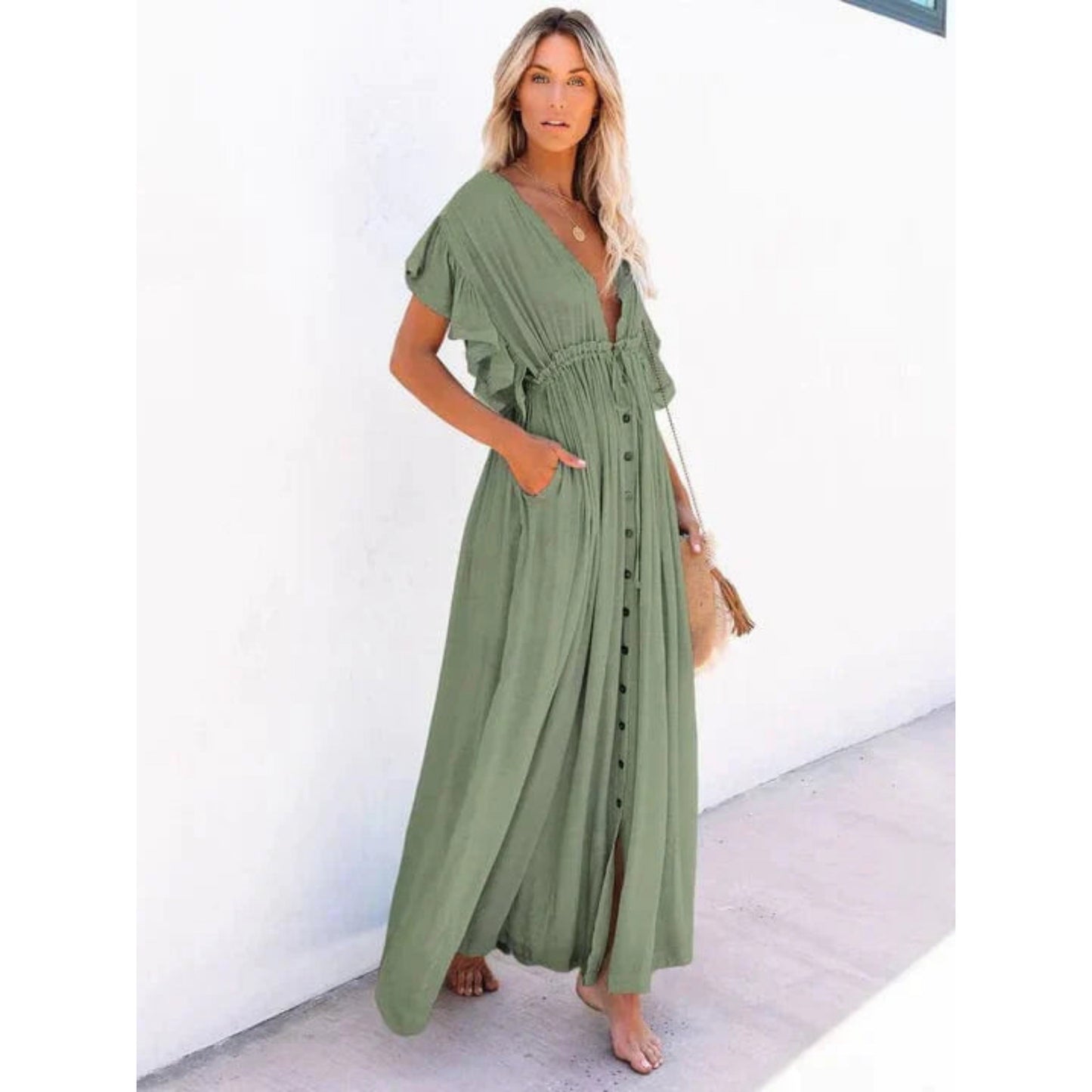 Camille® | Women's Beach Jurk Maxi