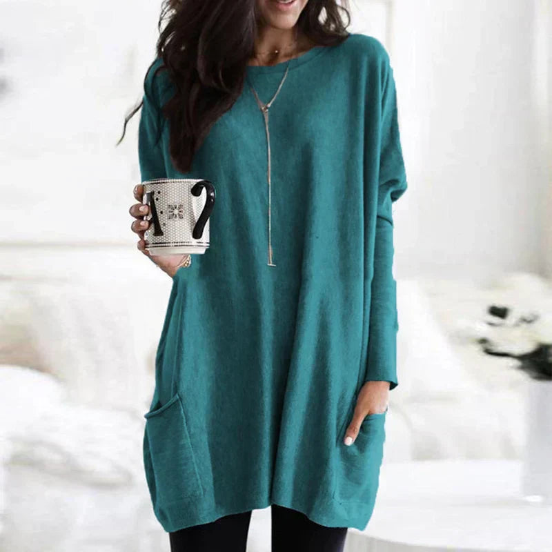 Cinthia | Stylish long sleeve shirt for women