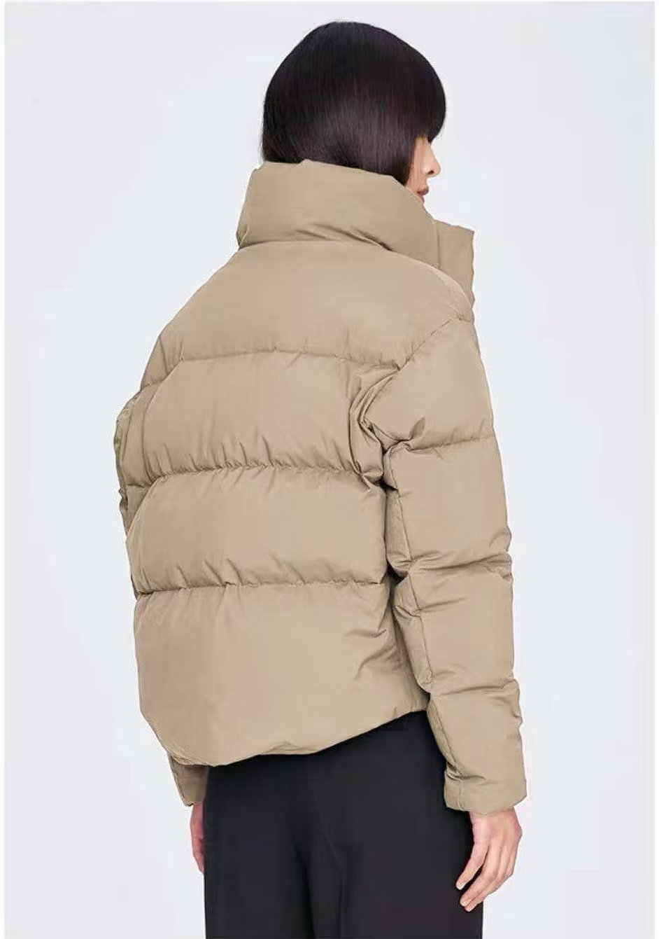 Ariana | Dressed puffer jacket for women