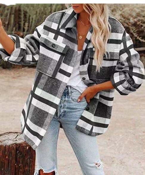 Amparo | Casual, rustic checked shirt for women