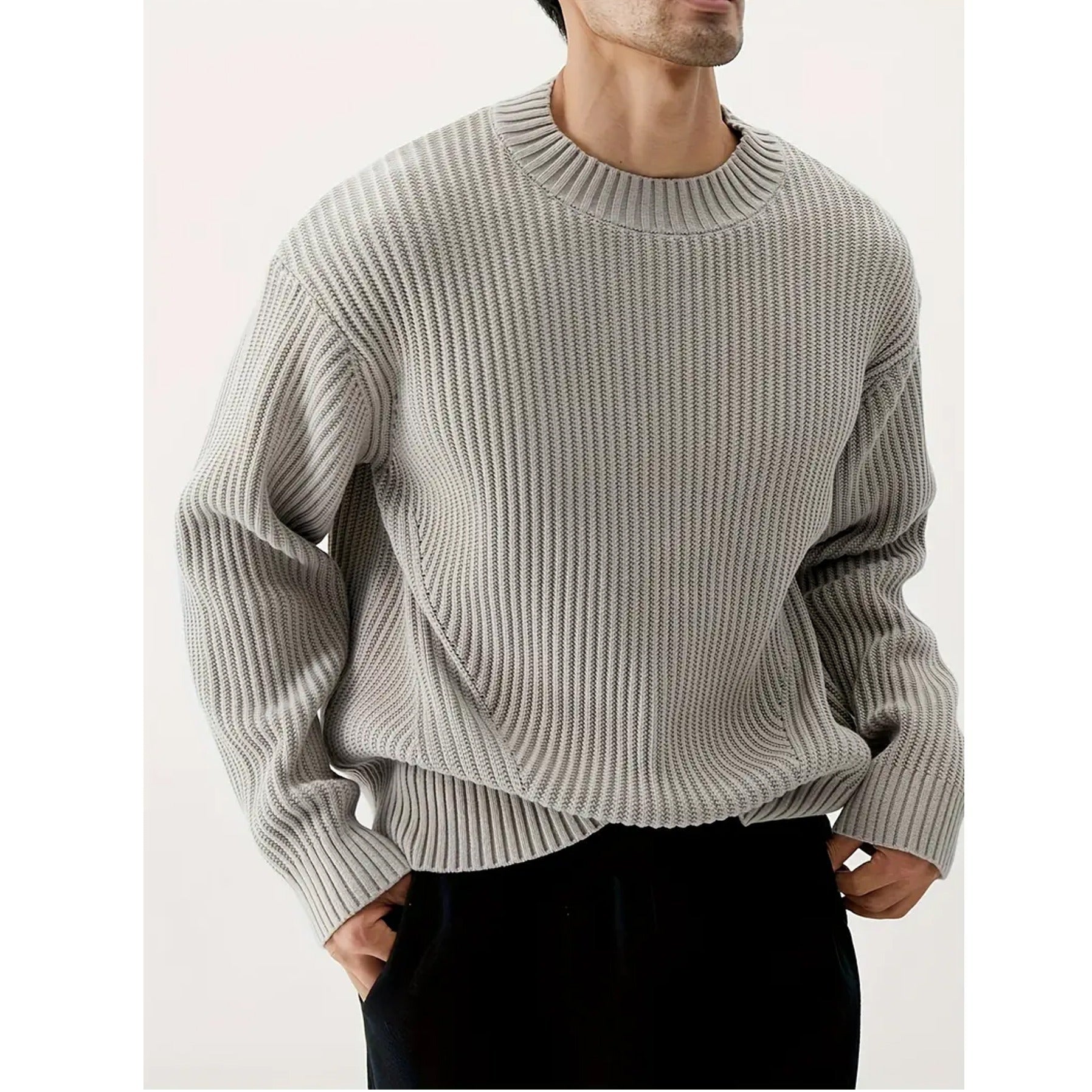 Reggie | Men's Relaxed Fit Crewneck Sweater