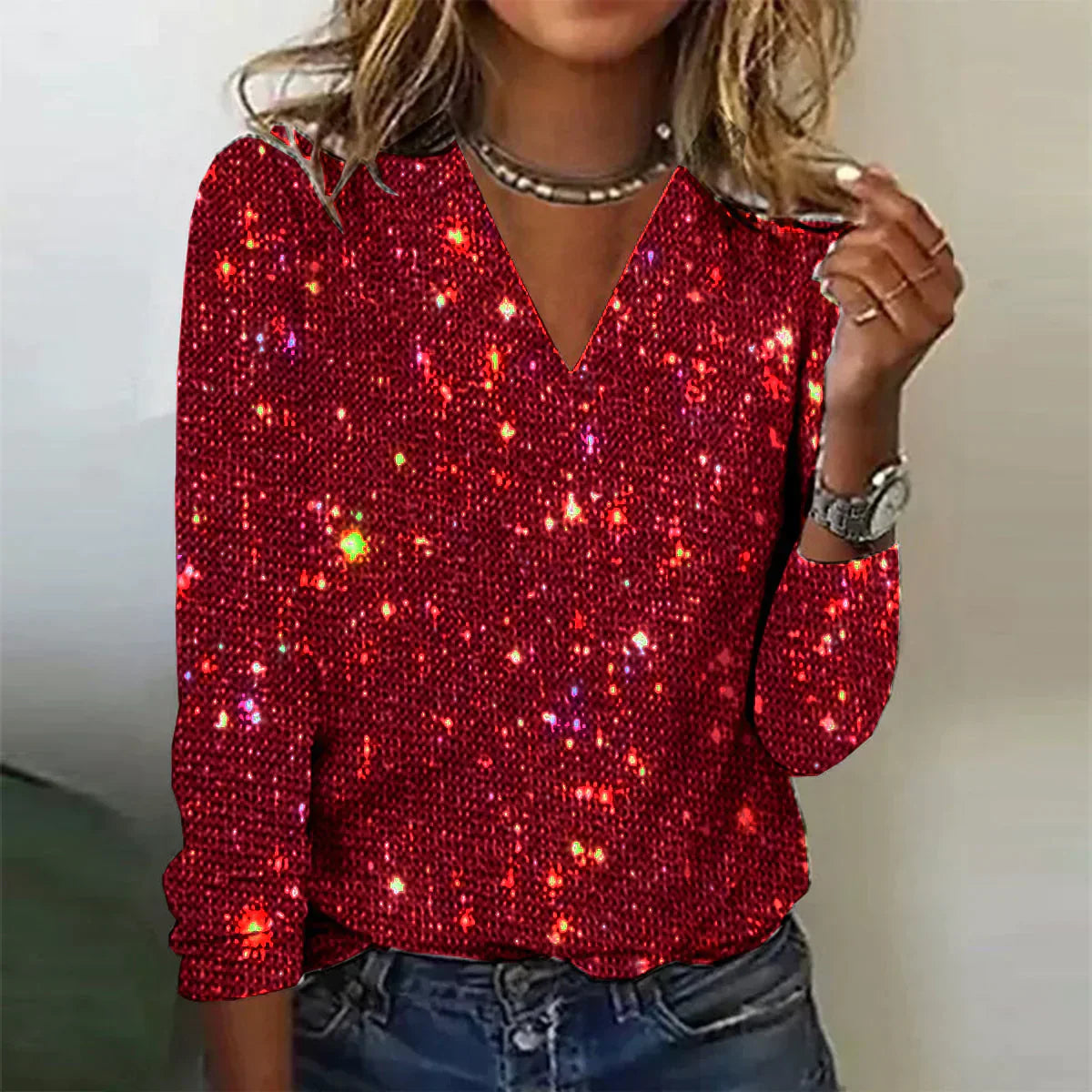 Eliana® | Light V-neck sweater