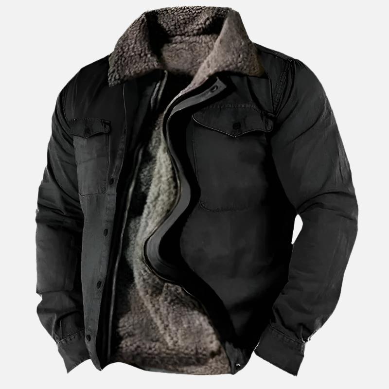 Logan | Warm Sherpa-Lined Jacket